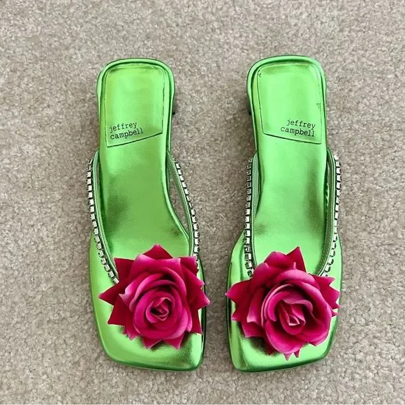 NIB Jeffrey Campbell Primrose Flip Flop Sandal size 6 - Picture 5 of 7